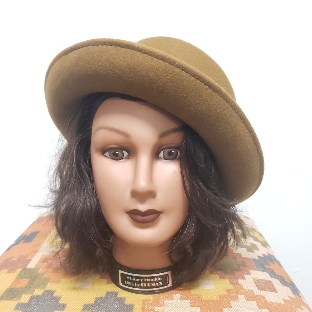 Vintage Bollman Hat Company Doeskin Felt Hipster Hat